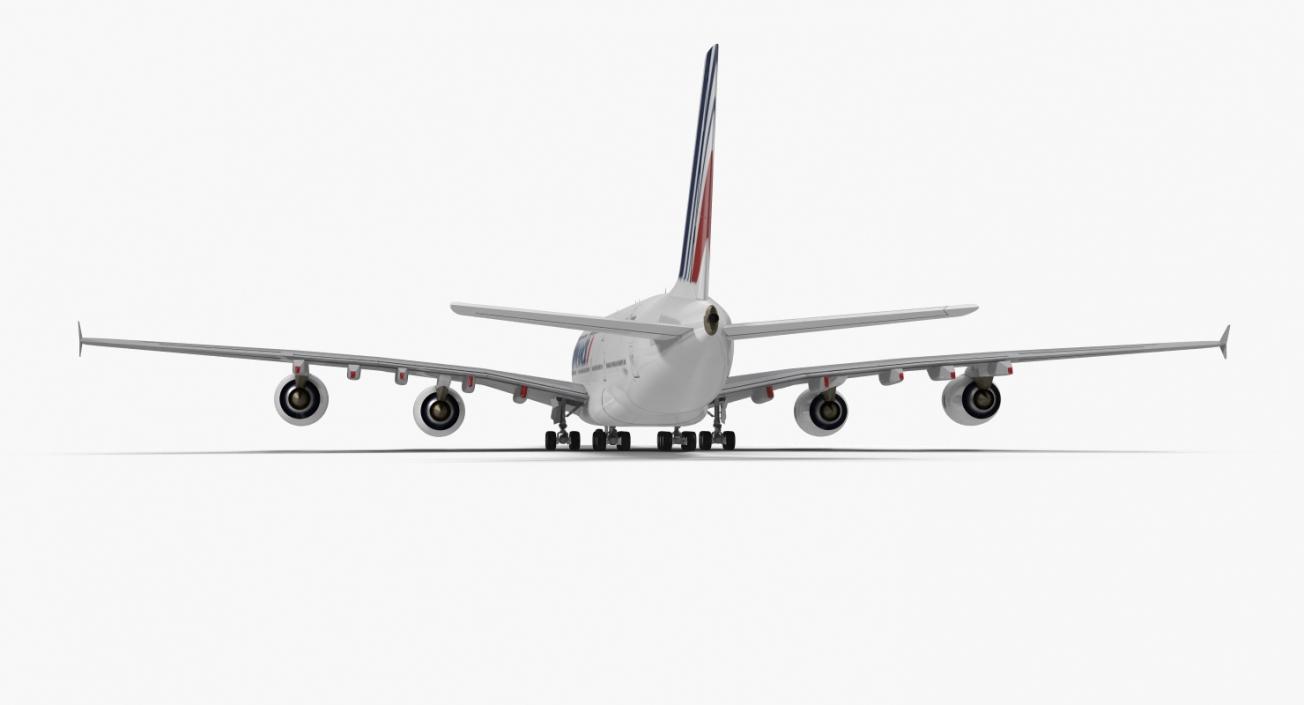 Airbus A380-1000 Air France 3D